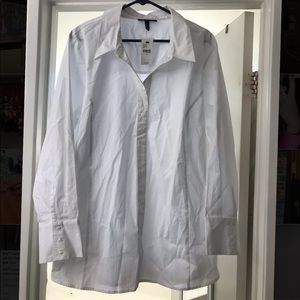 NWT Lane Bryant long sleeve button down shirt